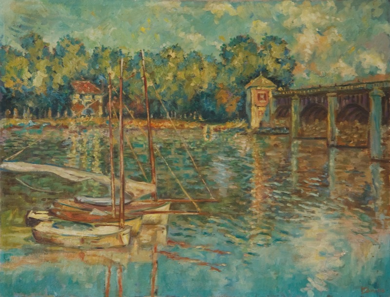 Brücke nach Monet, 1963