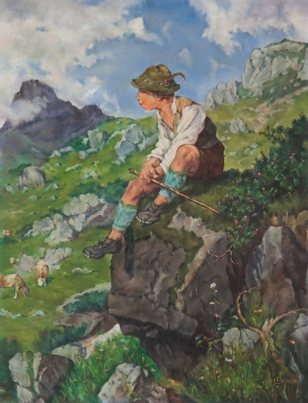 Hütebub nach Fritz<br />Freund, ca. 1955