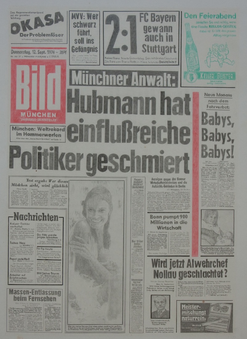 Bildzeitung, 1974